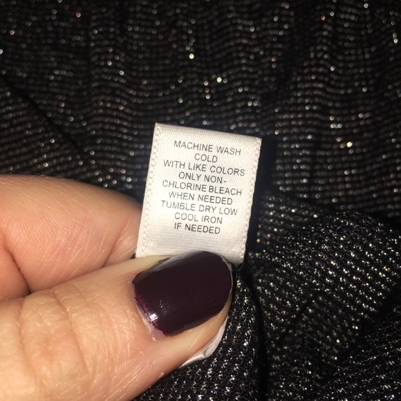 Express Gray Metallic Shimmer Tank Top Size XS - Picture 4 of 4